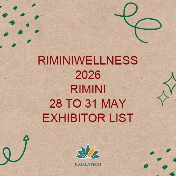 RiminiWellness Rimini 2026 Exhibitor List (98 Exhibitors)
